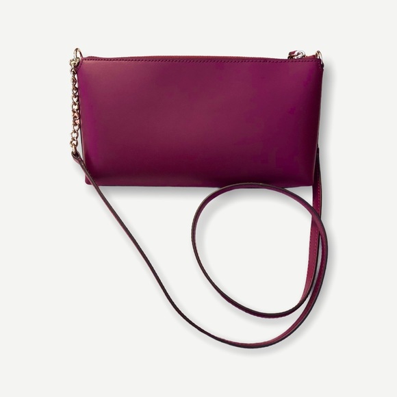 kate spade New York Declan Sawyer Street Raspberry Crossbody NWOT - Picture 7 of 9